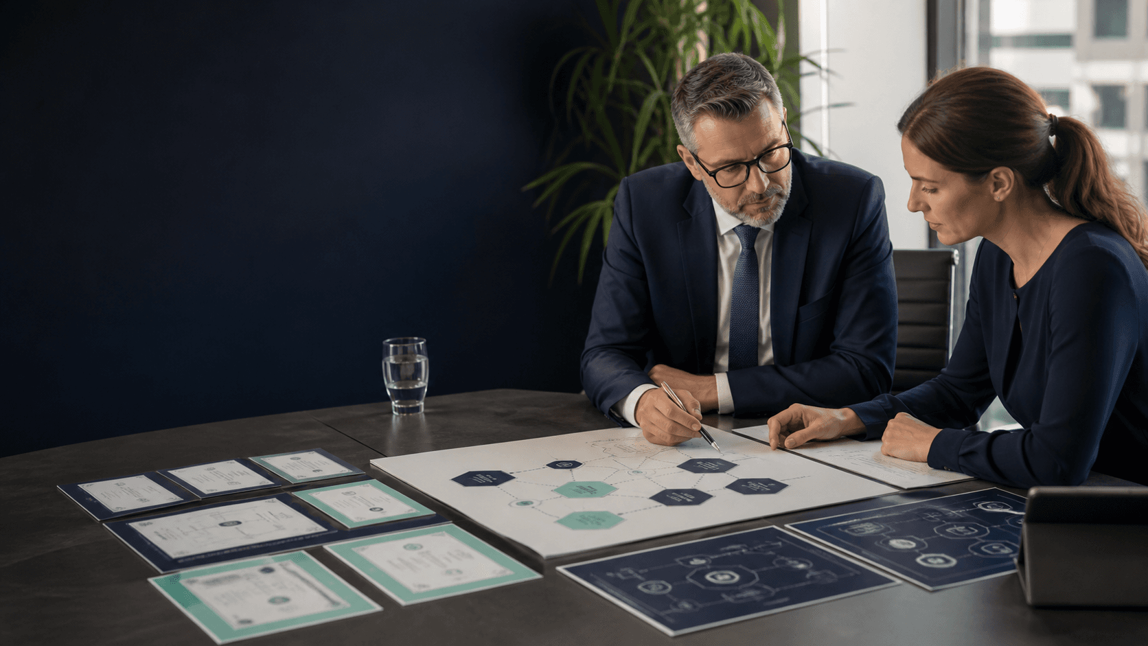 Illustration de Audit Blockchain pour les entreprises