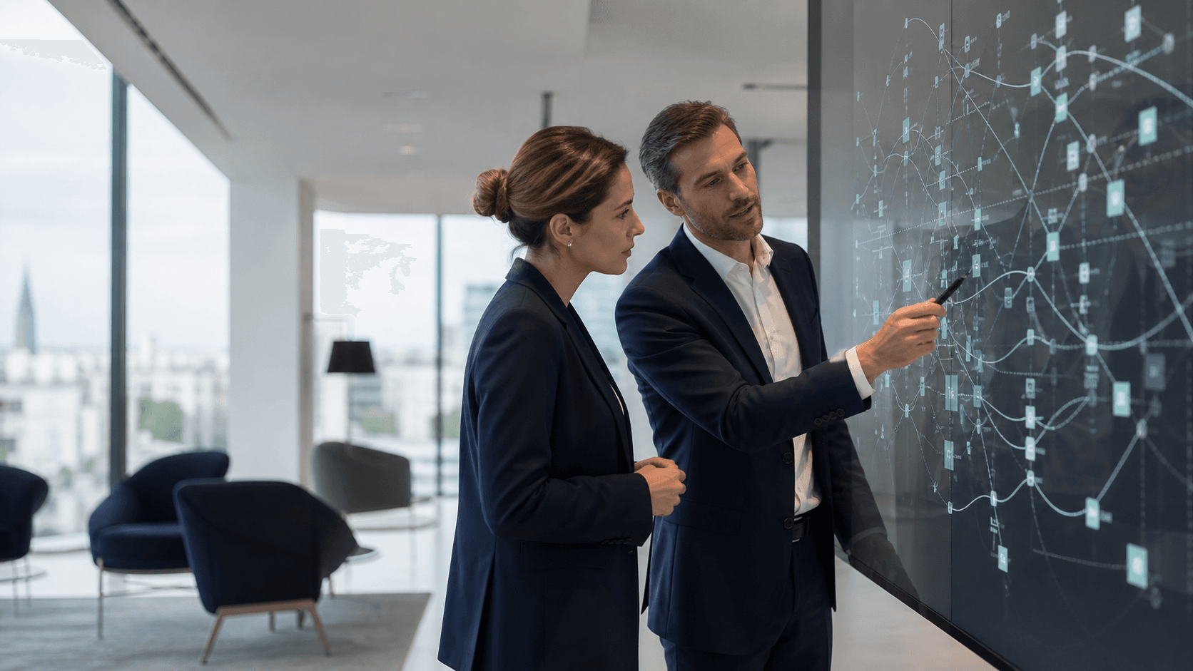 Atelier d'audit IA avec une équipe en entreprise
